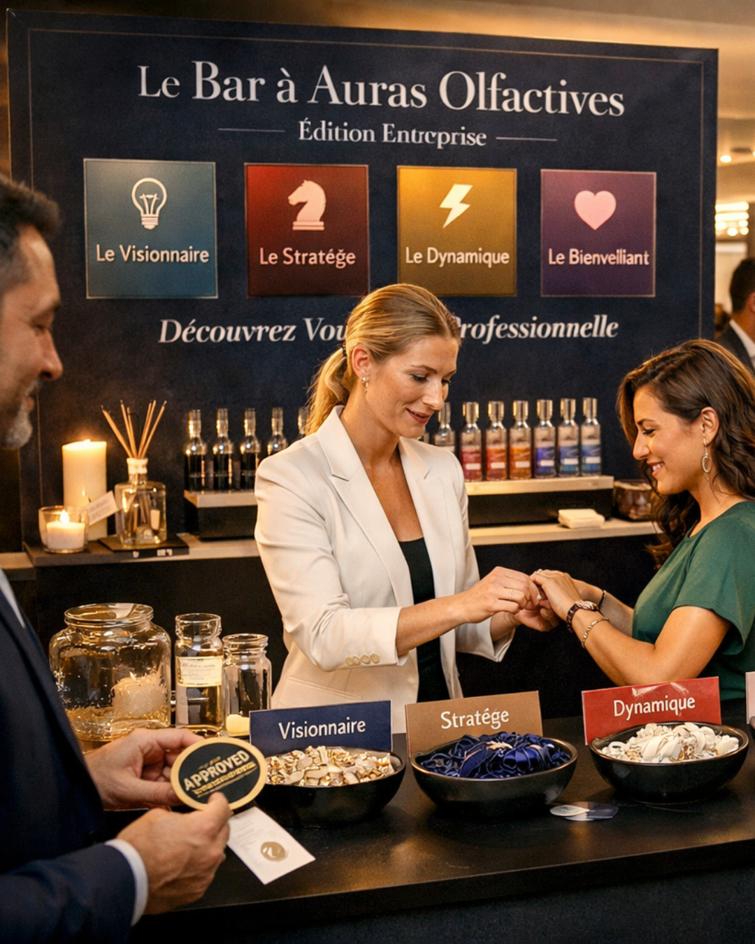 Atelier parfum team building entreprise