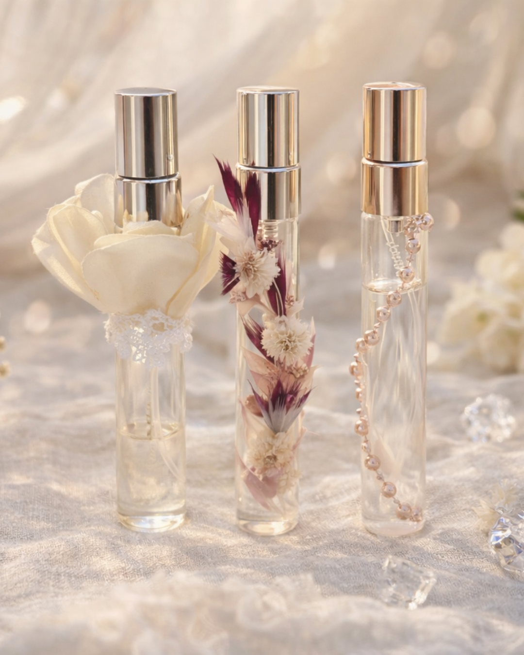 Flacon parfum personnalisé cadeau invité mariage