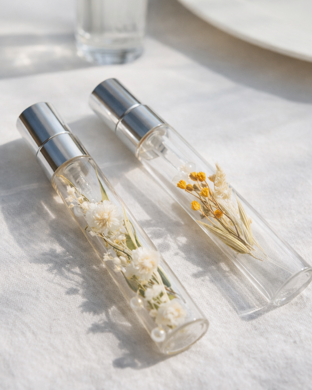 Flacon parfum personnalisé cadeau invité mariage